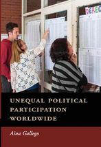 El CIS y Cambridge coeditan "Unequal Political Participation Worldwide", de Aina Gallego