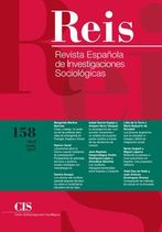 REIS. Revista Española de Investigaciones Sociológicas. núm. 158