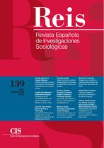 REIS. Revista Española de Investigaciones Sociológicas núm. 139