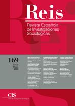 REIS. Revista Española de Investigaciones Sociológicas. núm. 169