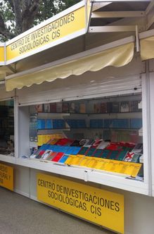 El CIS, presente en la Feria del Libro de Madrid (caseta nº 4) 