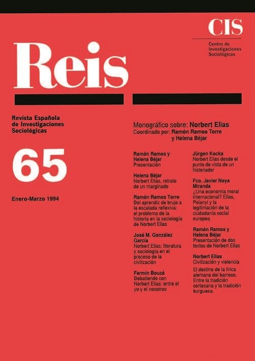 REIS. Revista Española de Investigaciones Sociológicas núm. 65