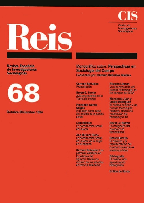 REIS. Revista Española de Investigaciones Sociológicas núm. 68