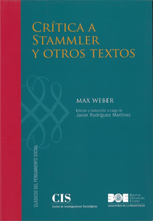 Crítica a Stammler y otros textos