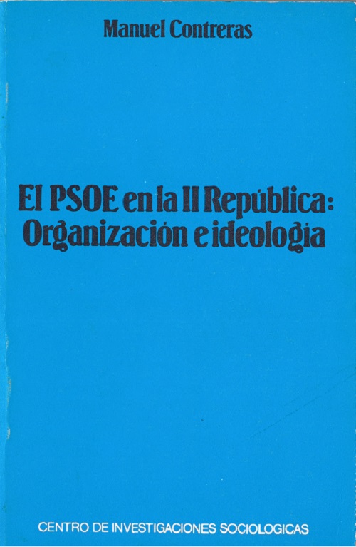 El PSOE en la II República