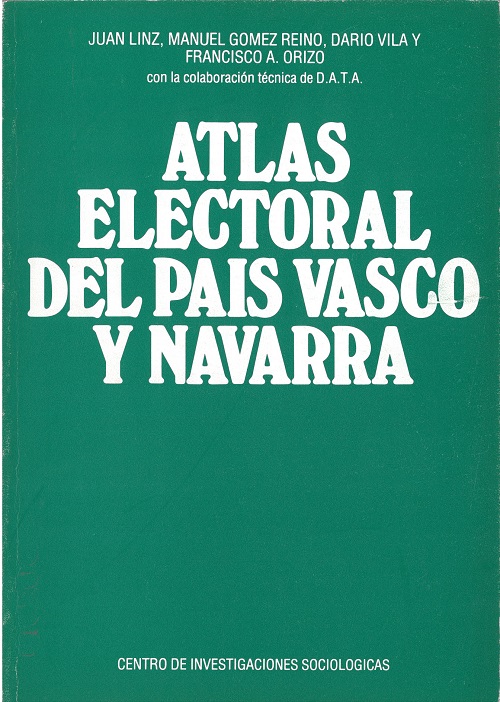 Atlas electoral del País Vasco y Navarra