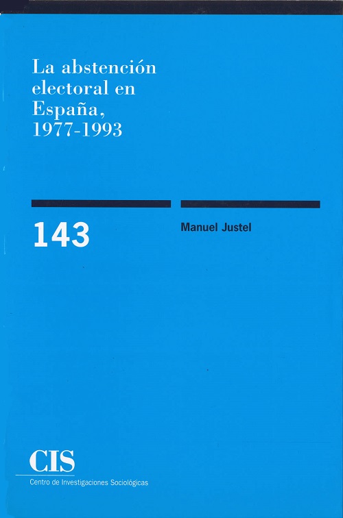 La abstención electoral en España, 1977-1993