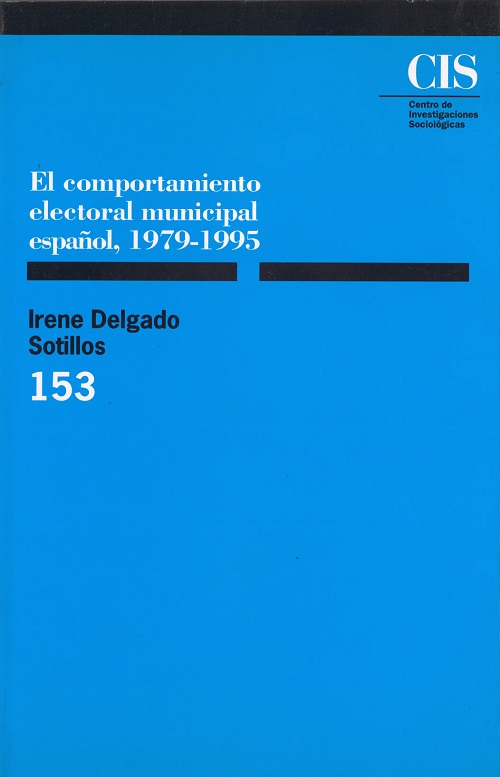 Comportamiento electoral municipal español, 1979-1995