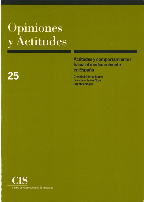 Actitudes y comportamientos hacia el medioambiente en España