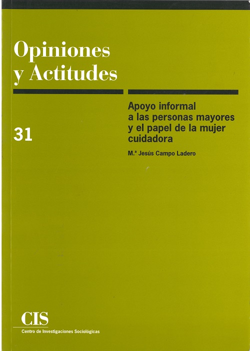 El apoyo informal a las personas mayores y el papel de la mujer cuidadora