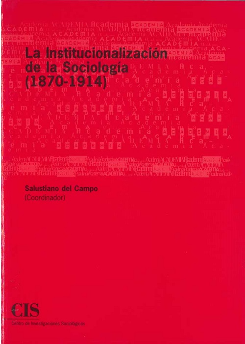 La institucionalización de la Sociología (1870-1914)