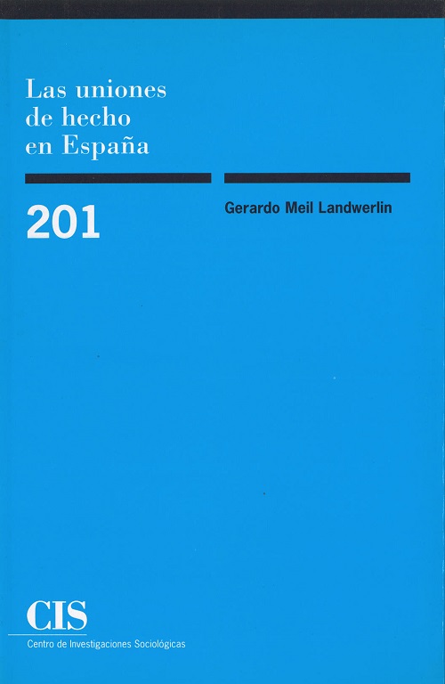 Las uniones de hecho en España