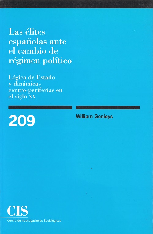 Las élites españolas ante el cambio de régimen político