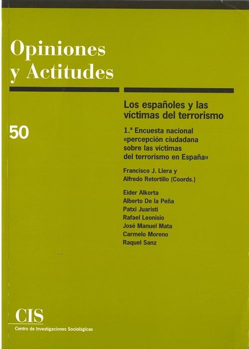 Los españoles y las víctimas del terrorismo