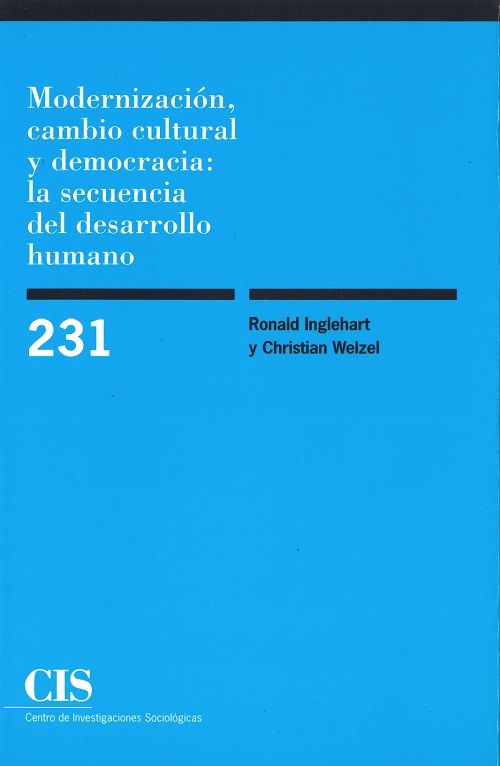 Modernización, cambio cultural y democracia. La secuencia del desarrollo humano