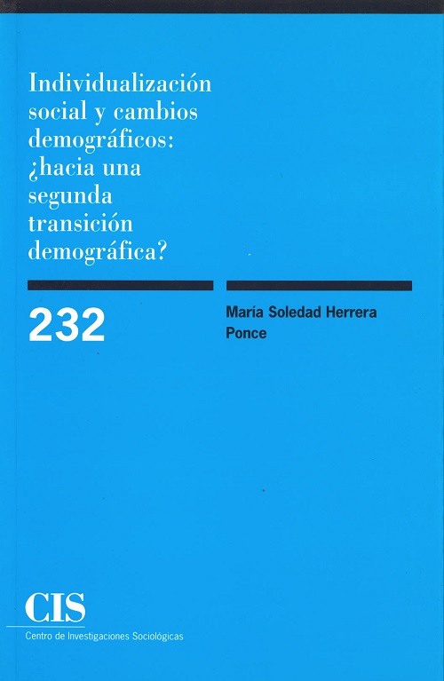 Individualización social y cambios demográficos