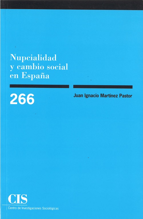 Nupcialidad y cambio social en España