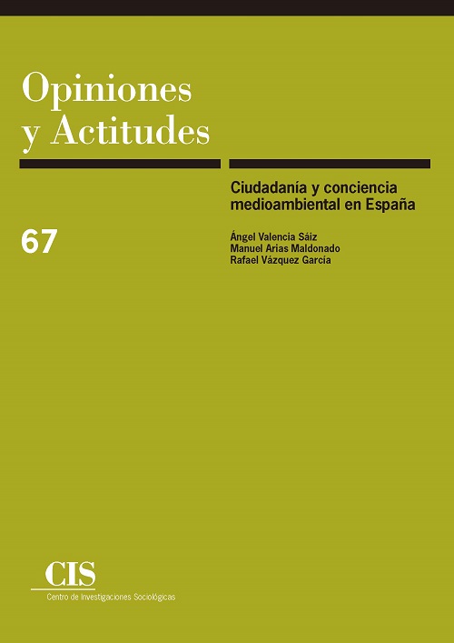 Ciudadanía y conciencia medioambiental en España 