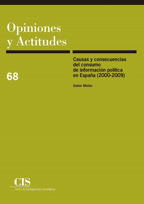 Causas y consecuencias del consumo de información política en España (2000-2009) 