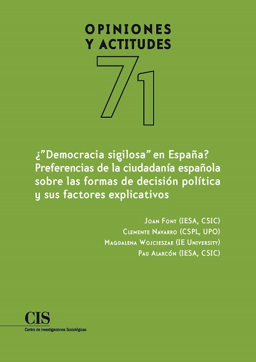 ¿"Democracia sigilosa" en España?