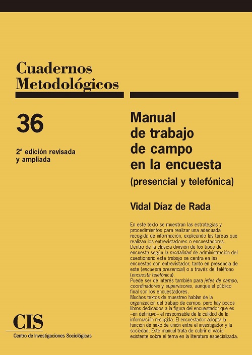 Manual de trabajo de campo en la encuesta 