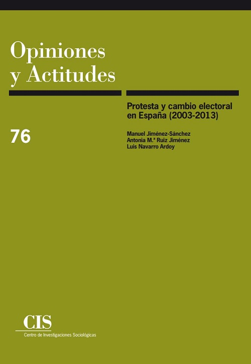 Protesta y cambio electoral en España (2003-2013)