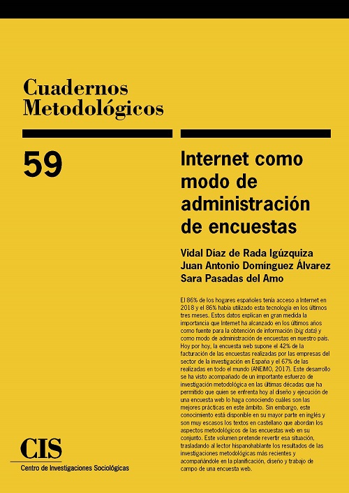 Internet como modo de administración de encuestas