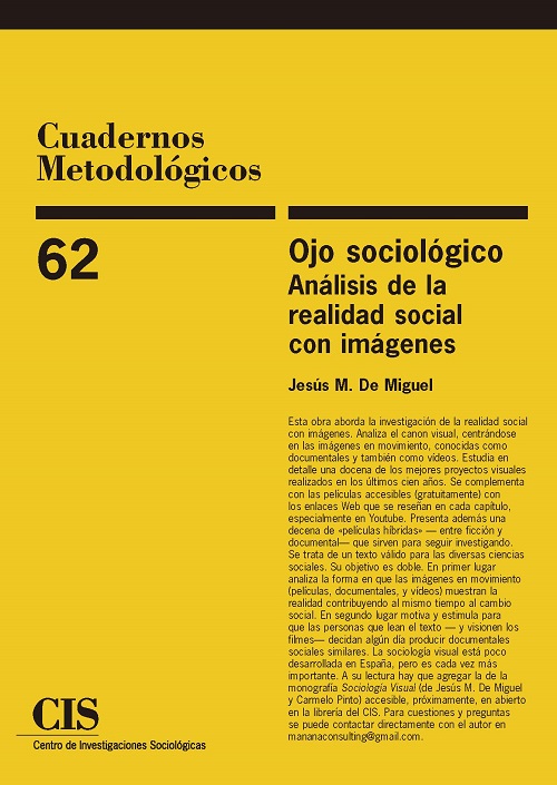 Ojo sociológico. Análisis de la realidad social con imágenes