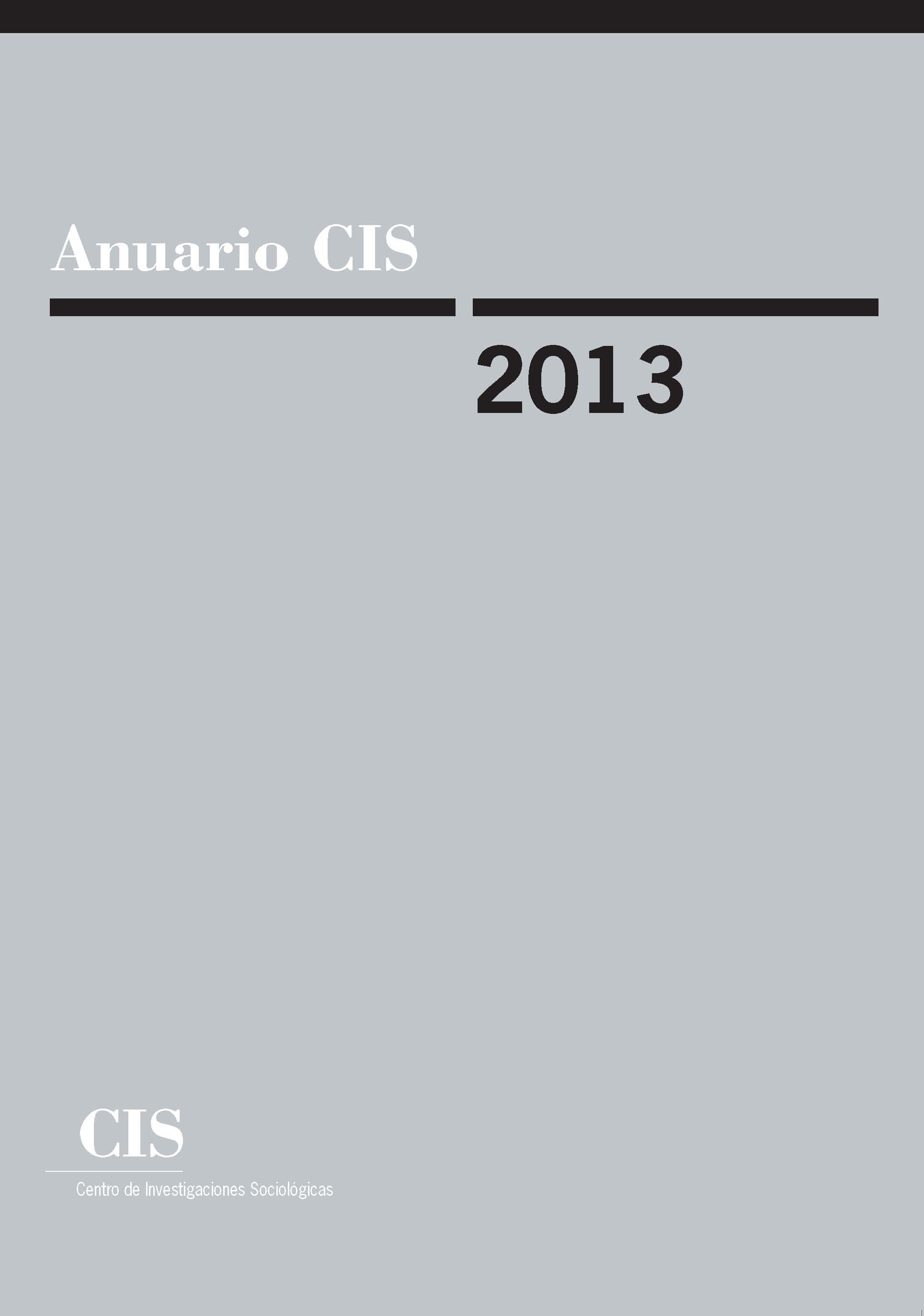 ANUARIO CIS 2013