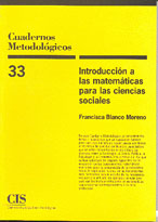 Introducción a las matemáticas para las ciencias sociales
