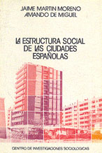 La estructura social de las ciudades españolas