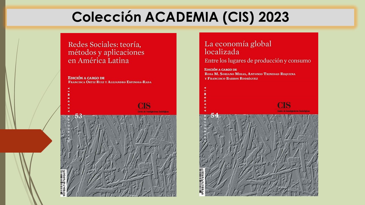 El CIS publica novedades en la Colección Academia