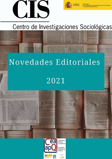 EL CIS PRESENTA LAS NOVEDADES EDITORIALES DE ESTE AÑO 2021
