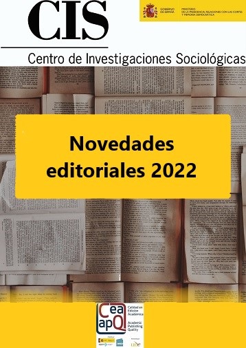 EL CIS PRESENTA LAS NOVEDADES EDITORIALES DE 2022