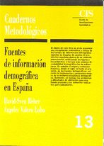 Fuentes de información demográfica en España
