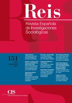 REIS. Revista Española de Investigaciones Sociológicas. núm. 151