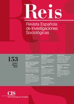REIS.Revista Española de Investigaciones Sociológicas. núm. 153