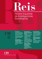 REIS. Revista Española de Investigaciones Sociológicas. núm. 170