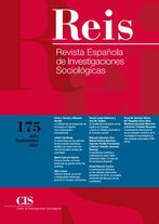 REIS. Revista Española de Investigaciones Sociológicas. núm. 175