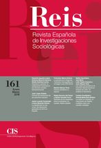 REIS. Revista Española de Investigaciones Sociológicas. núm. 161