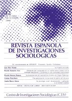 REIS. Revista Española de Investigaciones Sociológicas núm. 12