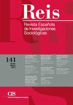 REIS. Revista Española de Investigaciones Sociológicas núm. 141