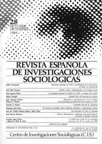 REIS. Revista Española de Investigaciones Sociológicas núm. 28
