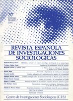 REIS. Revista Española de Investigaciones Sociológicas núm. 37