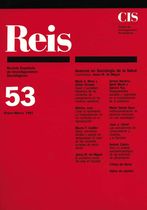 REIS. Revista Española de Investigaciones Sociológicas núm. 53