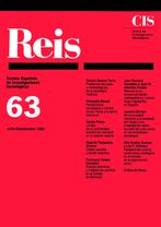 REIS. Revista Española de Investigaciones Sociológicas núm. 63