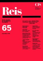 REIS. Revista Española de Investigaciones Sociológicas núm. 65