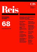 REIS. Revista Española de Investigaciones Sociológicas núm. 68