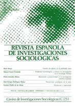REIS. Revista Española de Investigaciones Sociológicas núm. 7