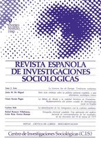 REIS. Revista Española de Investigaciones Sociológicas núm. 9